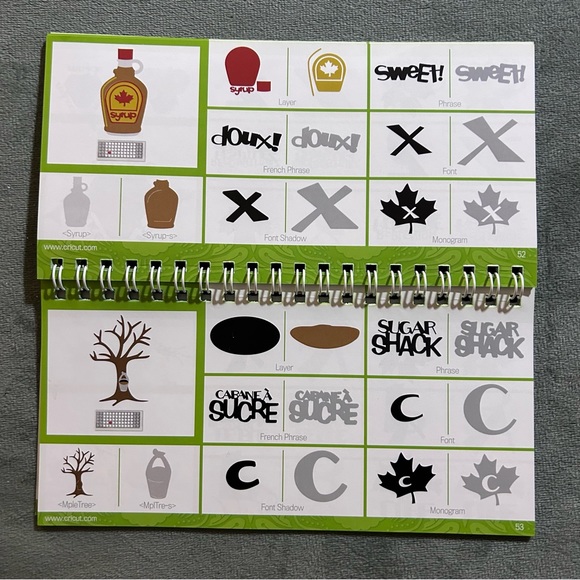 Cricut Go Canada shapes and font - Picture 6 of 16